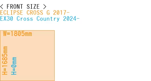#ECLIPSE CROSS G 2017- + EX30 Cross Country 2024-
